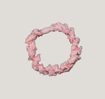Fluffy Pink Chenille Hair Tie